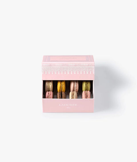 INDIVIDUELLE BOX "NAPOLEON III" ROSE - 8 MACARONS