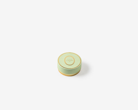COFFRET DE PERLES PISTACHE FLEUR D'ORANGER