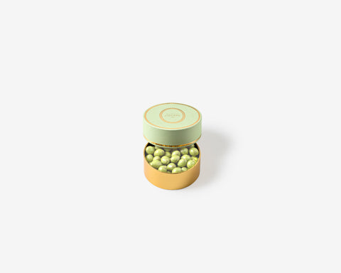 COFFRET DE PERLES PISTACHE FLEUR D'ORANGER