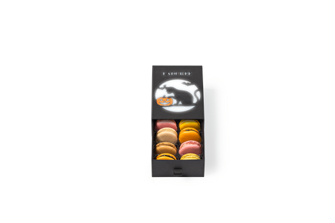 COFFRET DE 8 MACARONS "HALLOWEEN"