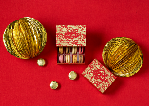 COFFRET DE 8 MACARONS "NOUVEL AN CHINOIS"