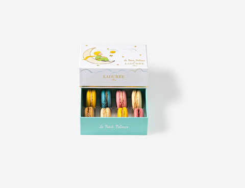 COFFRET DE 8 MACARONS "LADURÉE x LE PETIT PRINCE"