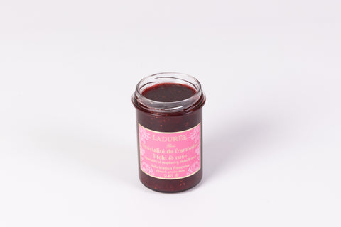 SPÉCIALITÉ DE FRAMBOISE, ROSE ET LITCHI - 245G