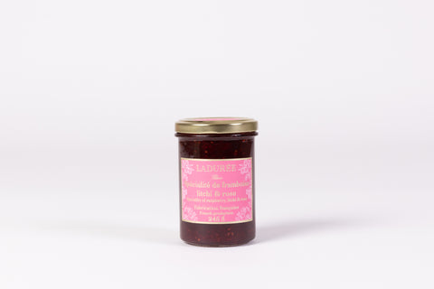 SPÉCIALITÉ DE FRAMBOISE, ROSE ET LITCHI - 245G