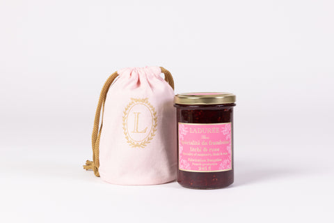 SPÉCIALITÉ DE FRAMBOISE, ROSE ET LITCHI - 245G