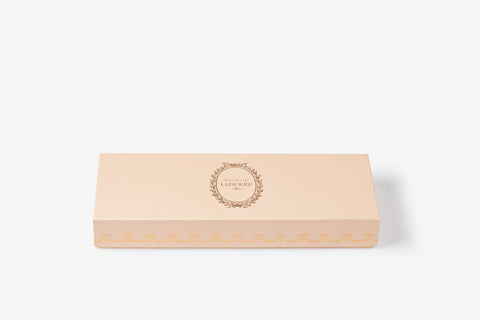 INDIVIDUELLE BOX "INTEMPOREL" APRICOT - 35 MACARONS
